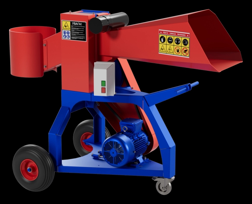 The PG-80E Branch Shredder