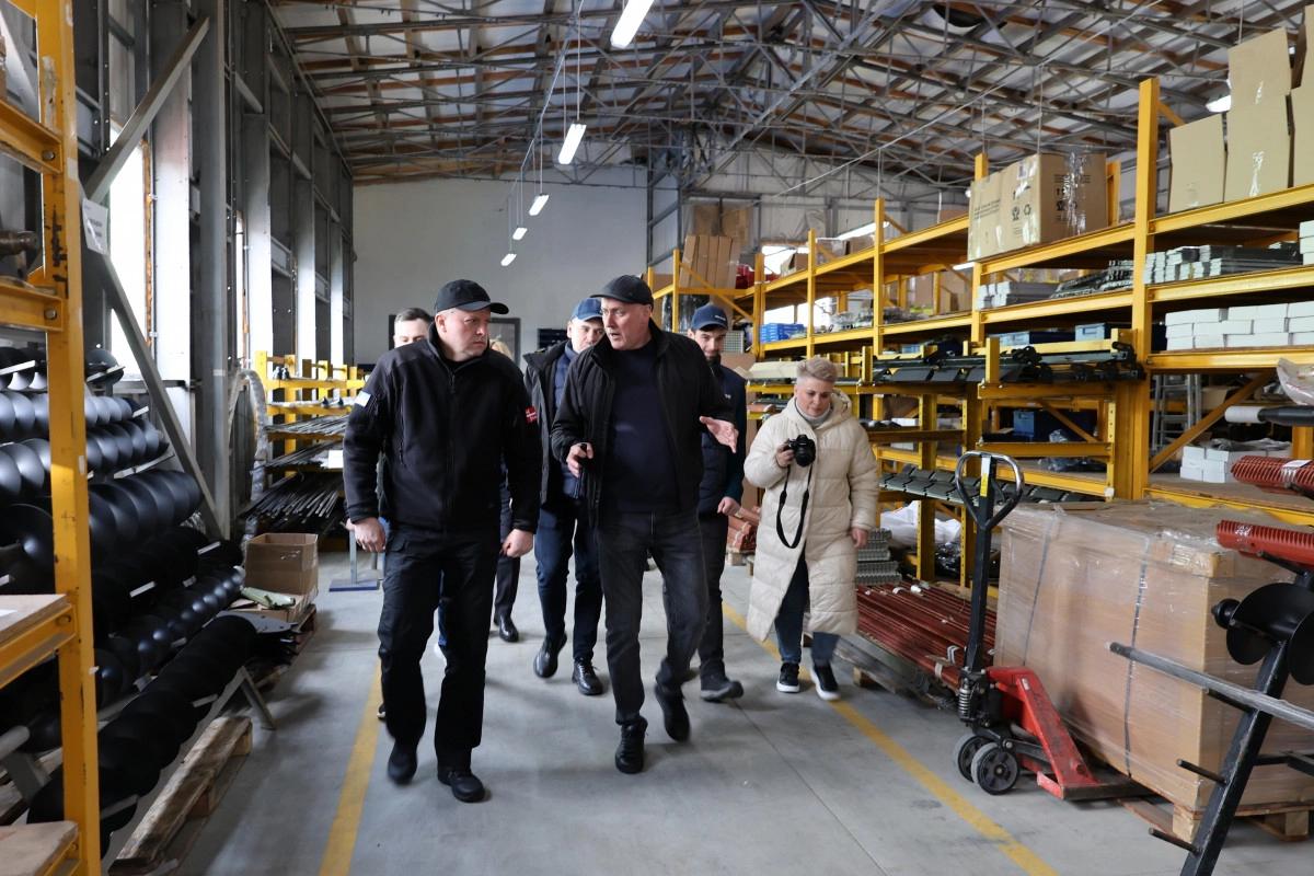 Голова Волинської ОВА Іван Рудницький відвідав виробничі потужності компанії PALCHE