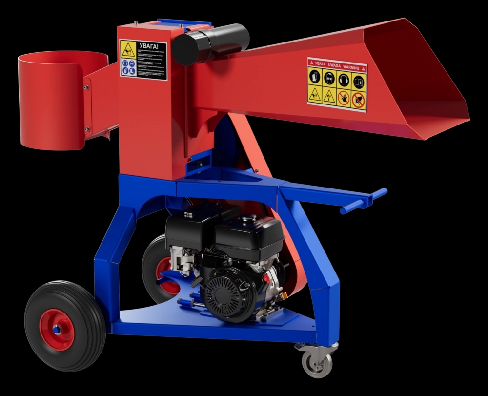 The PG-80BD branch shredder